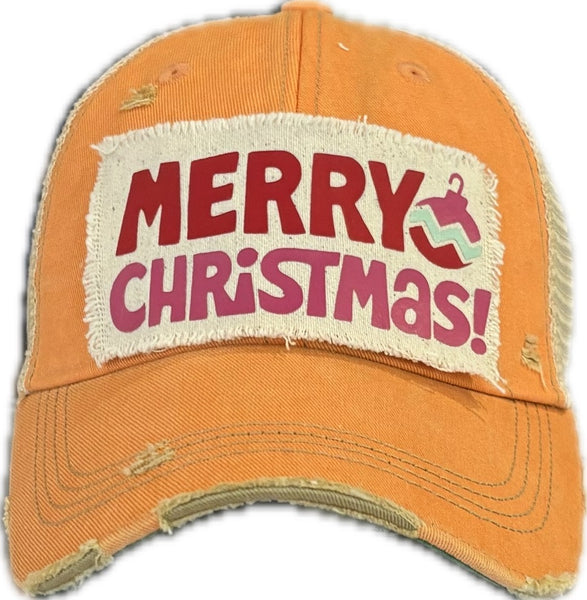 Merry Christmas with Ornament Hat