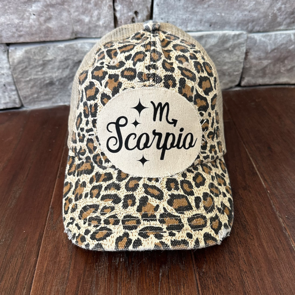 Zodiac Sign Hat, Scorpio Hat