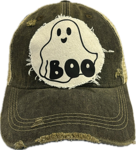 Boo Hat, Halloween Hat, Ghost Hat