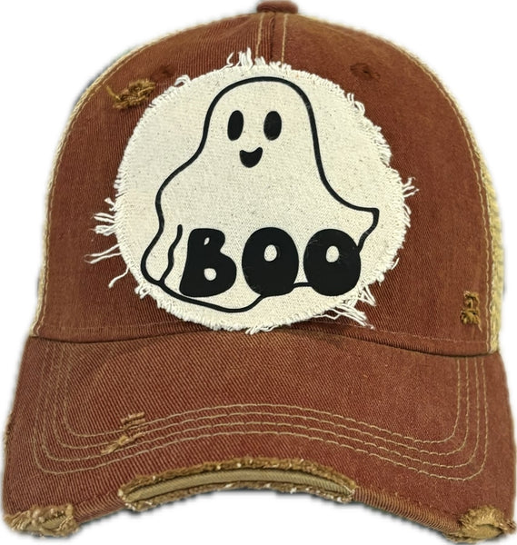 Boo Hat, Halloween Hat, Ghost Hat