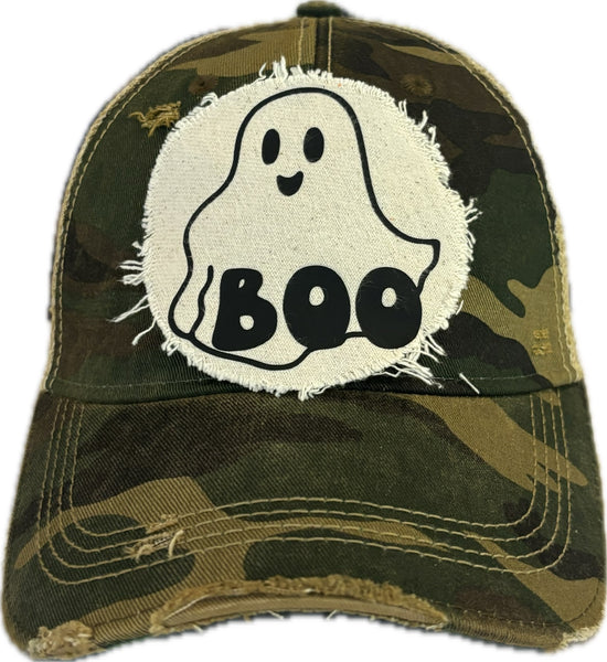 Boo Hat, Halloween Hat, Ghost Hat