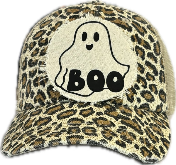 Boo Hat, Halloween Hat, Ghost Hat