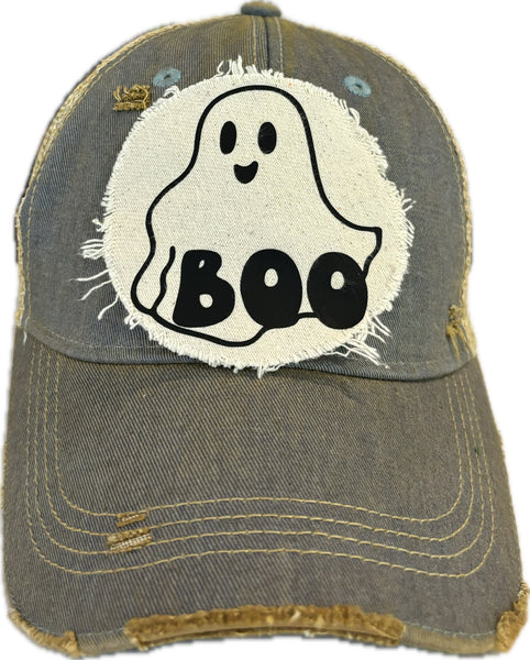 Boo Hat, Halloween Hat, Ghost Hat