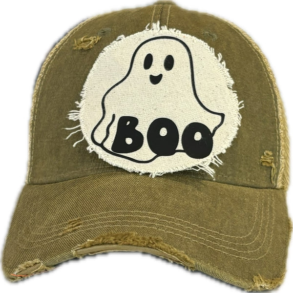 Boo Hat, Halloween Hat, Ghost Hat