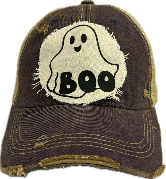 Boo Hat, Halloween Hat, Ghost Hat