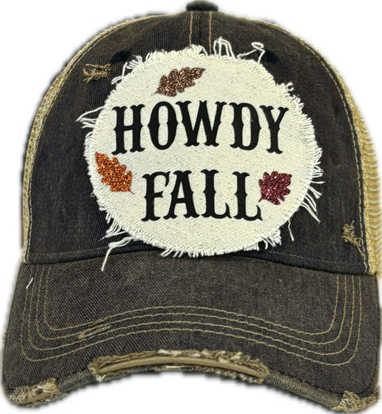 Howdy Fall Hat- Autum Hat