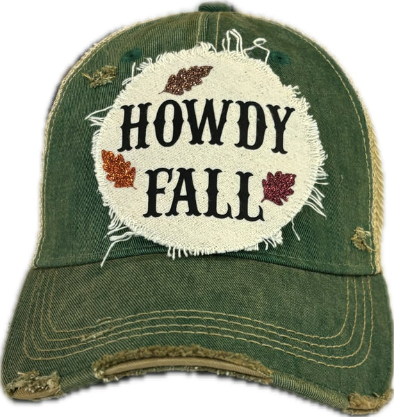 Howdy Fall Hat- Autum Hat