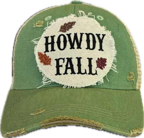 Howdy Fall Hat- Autum Hat