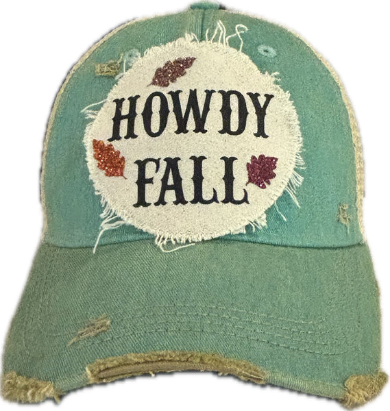 Howdy Fall Hat- Autum Hat