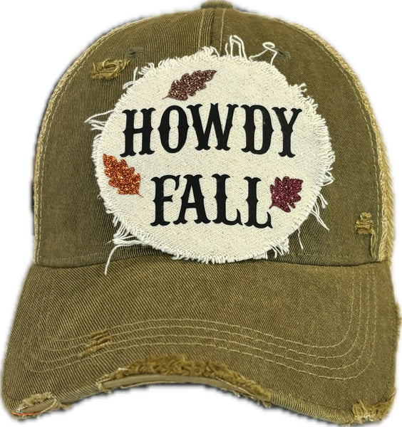 Howdy Fall Hat- Autum Hat