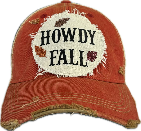 Howdy Fall Hat- Autum Hat