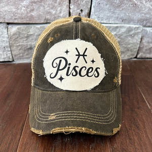 Zodiac Sign Hat, Pisces Hat