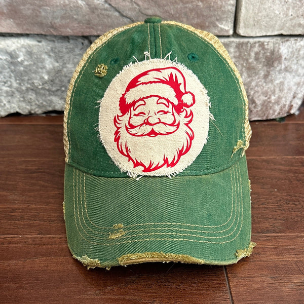 BohoGroove- "Santa" Christmas Hat, Holiday Hat