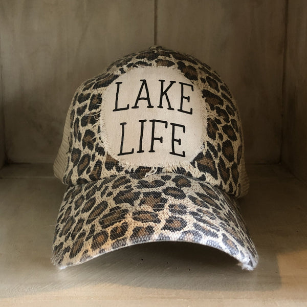 Lake Life Hat, Lake Cap, Summer Hat