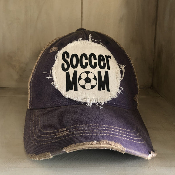 Soccer Mom Hat, Mom Hat, Sports Mom Hat