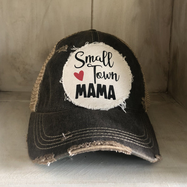 Small Town Mama Hat, Mama Hat, Mom Hat