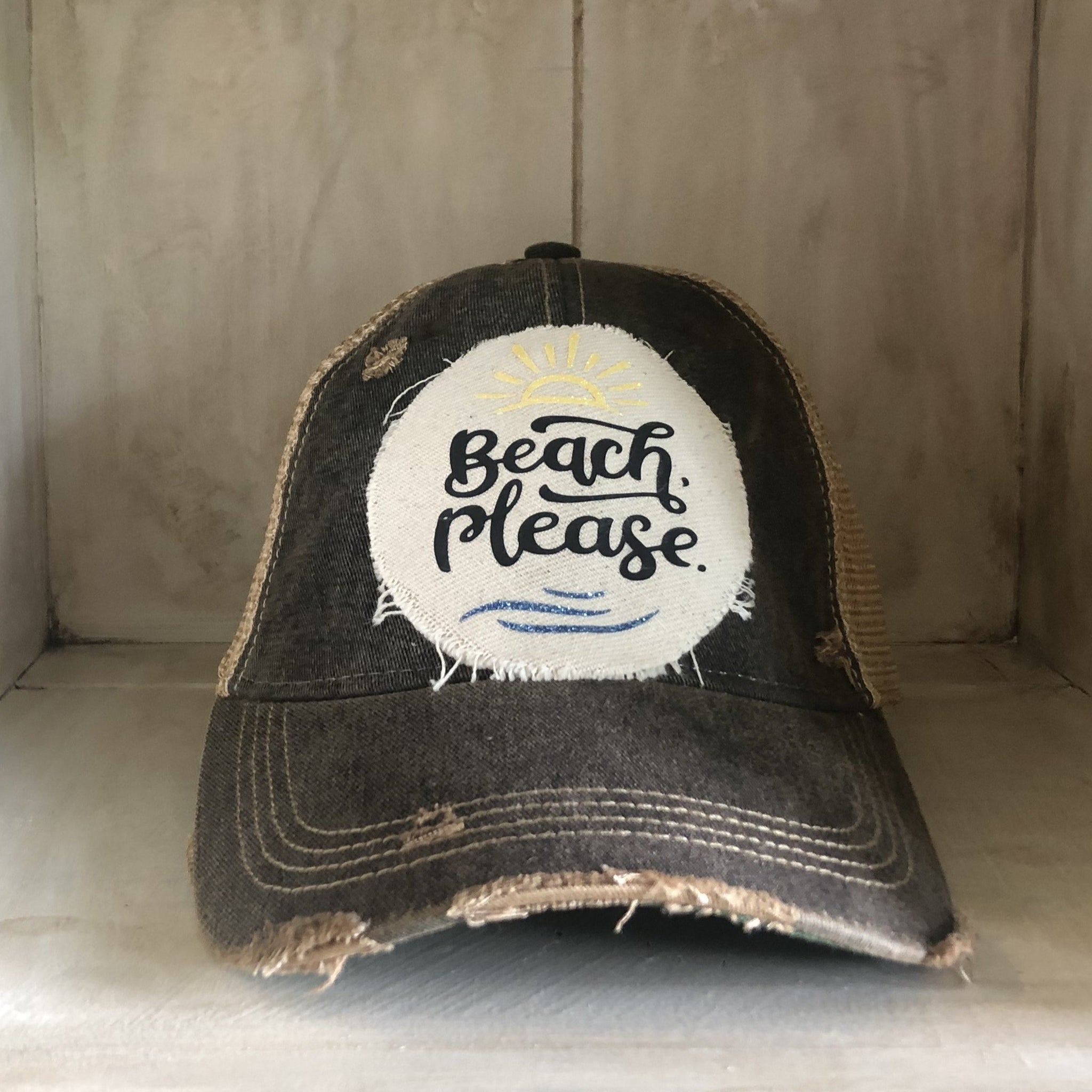 beach please hat
