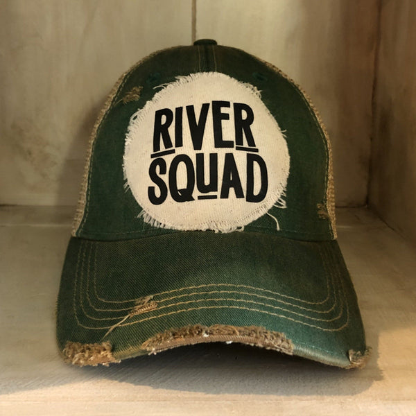 river squad hat green