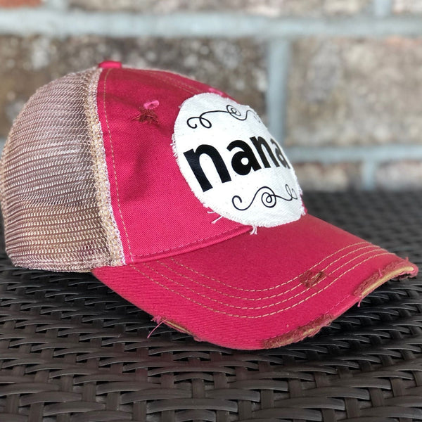 Nana Hat, Baseball Hat, Grandma Hat