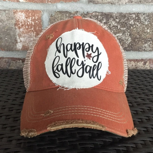 Happy Fall Y’all Hat