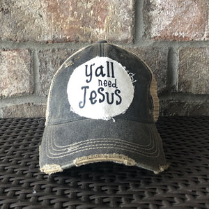 Y'all Need Jesus Hat, Christian Hat