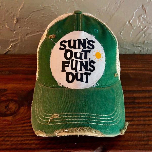 Sun's Out Fun’s Out Hat, Summer Hat